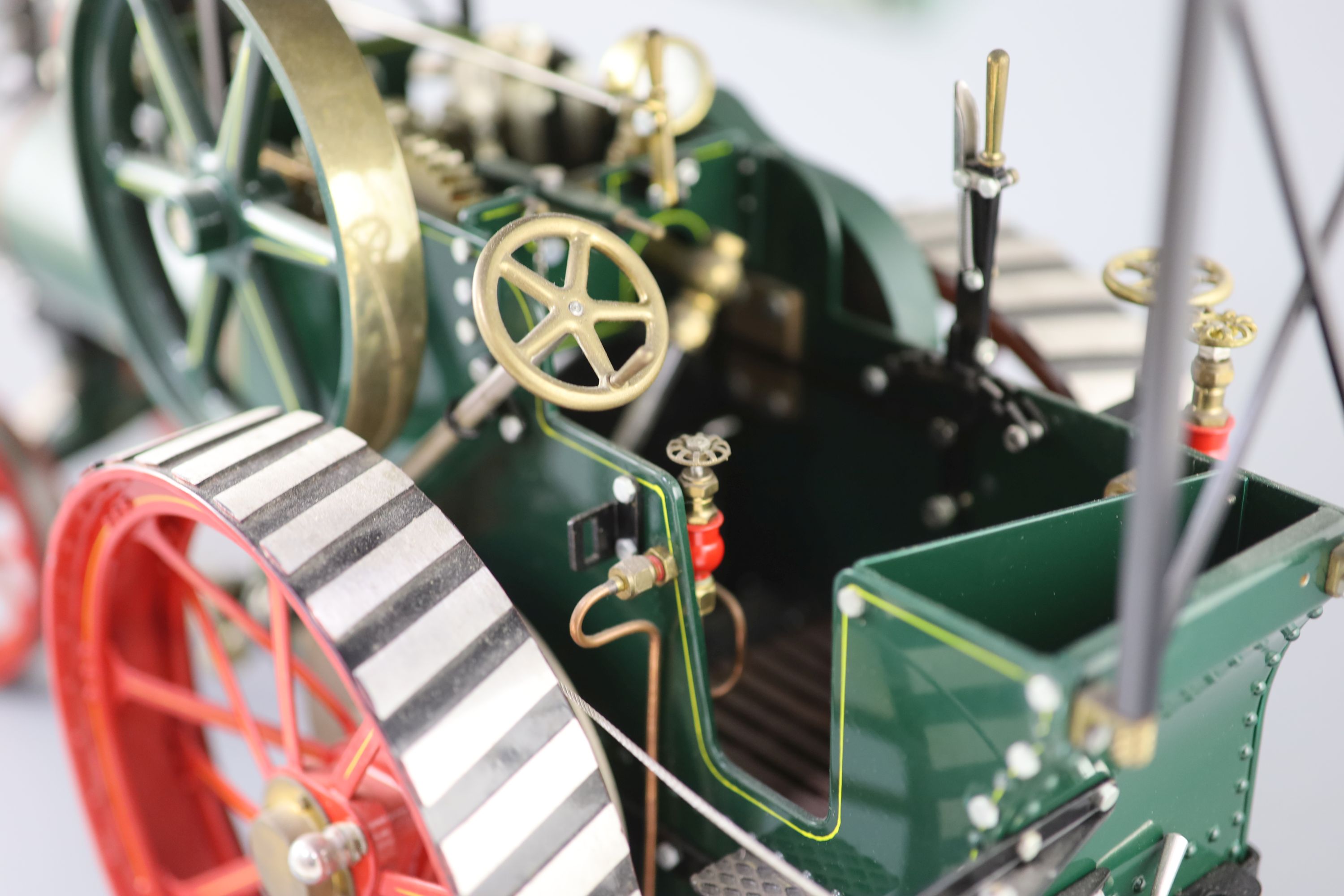 A Maxwell Hemmens Precision Steam Models agricultural traction engine,